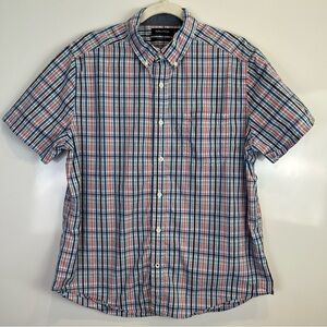 2/$30 Nautica Men's Blue Plaid Shirt